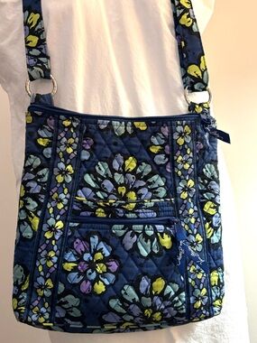 Vera Bradley Indigo Pop Hipster Crossbody